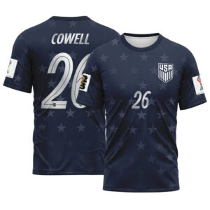 Cowell 26  AOP T-Shirt 2026 World Cup USA Away