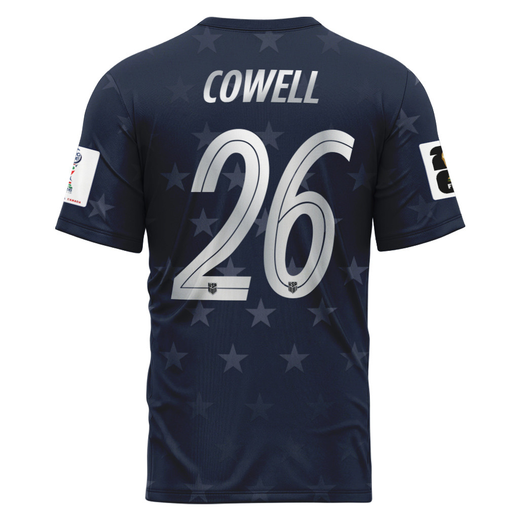 Cowell 26 AOP T-Shirt 2026 World Cup USA Away Cowell 26 AOP T-Shirt 2026 World Cup USA Away