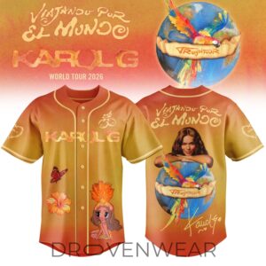 Tropitour Travel Collection 2026 Orange Edition Sports Jersey
