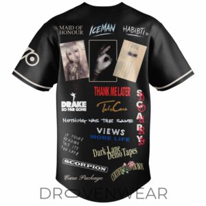 Drake 2026 New Album Collection Premium Limited Baseball Jersey 3.jpg