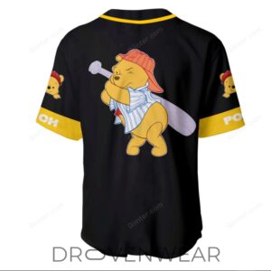 Winnie the Pooh Baseball Jersey Personalized Name Edition 1 Winnie the Pooh Baseball Jersey Personalized Name Edition 2.jpg
