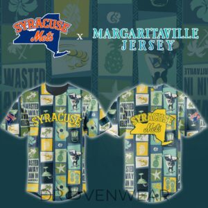 Syracuse Mets Margaritaville Night Limited Baseball Jersey