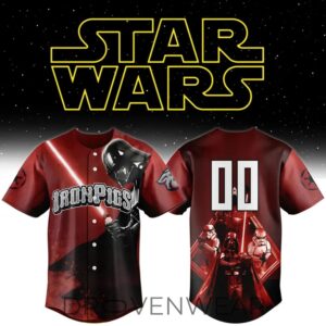 Lehigh Valley IronPigs Star Wars Night Custom Baseball Jersey