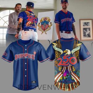 Lehigh Valley IronPigs 250th America Celebration Baseball Jersey
