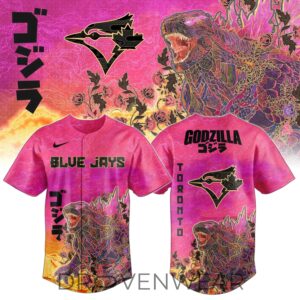 Toronto Blue Jays King of Monsters Batik Edition Jersey