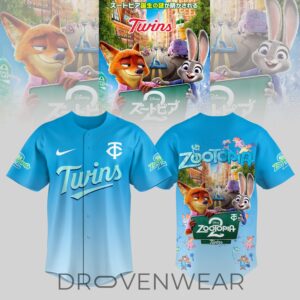 Minnesota Twins Zootopia 2 Premium Limited Baseball Jersey