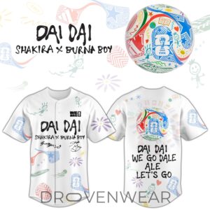 Shakira ft. Burna Boy World Cup 2026 “DAI DAI” Collector Jersey