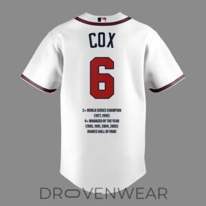 Atlanta Braves Bobby Cox #6 Memorial Limited Edition Jersey 2 Atlanta Braves Bobby Cox 6 Memorial Limited Edition Jersey 3.jpg