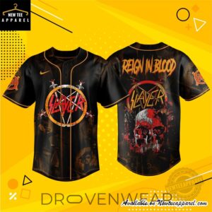 SLAYER Reign in Blood 40 Years Anniversary Special Edition Baseball Jersey 1 SLAYER Reign in Blood 40 Years Anniversary Special Edition Baseball Jersey 2.jpg