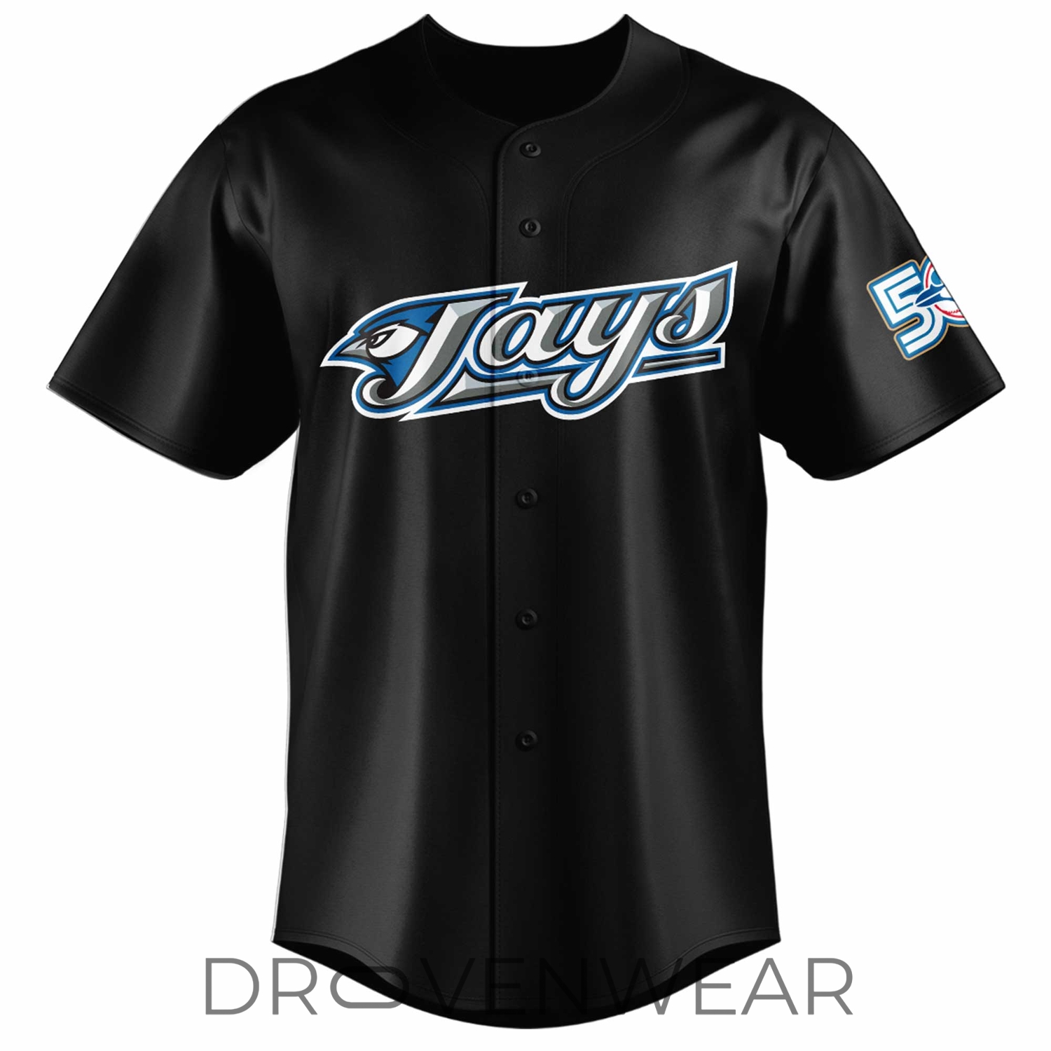Trey Yesavage #39 Toronto Blue Jays Black Retro Baseball Jersey Trey Yesavage #39 Toronto Blue Jays Black Retro Baseball Jersey