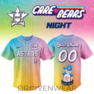Houston Astros Special Care Bears Night MLB Limited Edition Baseball Jersey