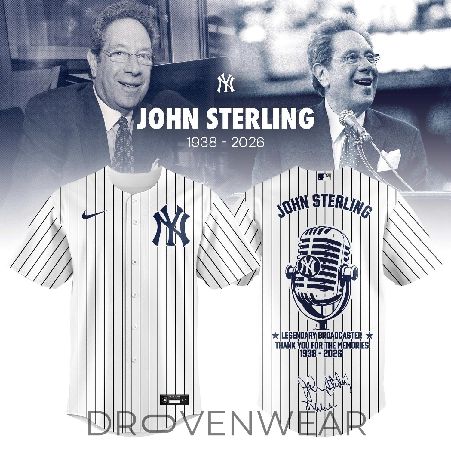 New York Yankees Sterling Commemorative Limited Edition Jersey New York Yankees Sterling Commemorative Limited Edition Jersey