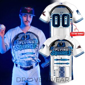 Richmond Flying Squirrels 2026 Star Wars Theme Baseball Jersey
