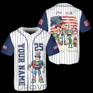 Toy Story Buzz Lightyear USA 250 Anniversary Jersey
