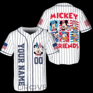 Disney Mickey & Friends Minnie Mouse USA 250 Anniversary Jersey