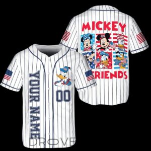Disney Mickey & Friends Donald Duck USA 250 Years Celebration Jersey