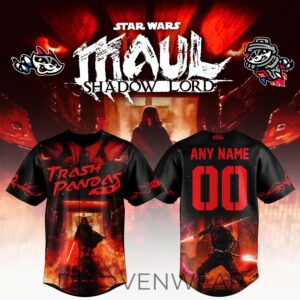 Rocket City Trash Pandas Star Wars Nights 2026 Baseball Jersey