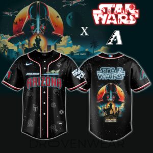 Arizona Diamondbacks MLB x Darth Vader Star Wars Grogu Jersey Limited Edition