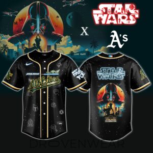 Oakland Athletics MLB x Darth Vader Star Wars Grogu Jersey Limited Edition