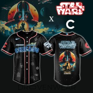 Chicago Cubs MLB x Darth Vader Star Wars Grogu Jersey Limited Edition