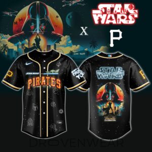 Pittsburgh Pirates MLB x Darth Vader Star Wars Grogu Jersey Limited Edition