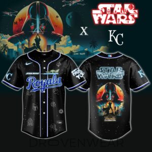 Kansas City Royals MLB x Darth Vader Star Wars Grogu Jersey Limited Edition