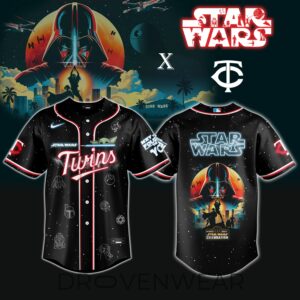 Minnesota Twins MLB x Darth Vader Star Wars Grogu Jersey Limited Edition