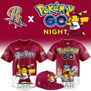 Scranton/Wilkes-Barre RailRiders Pokemon GO Night Limited Jersey