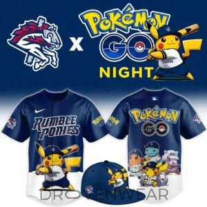 Binghamton Rumble Ponies Pokemon GO Night Limited Jersey