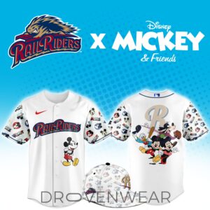 Scranton/Wilkes-Barre RailRiders Mickey Mouse Night Limited Jersey