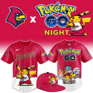 Memphis Redbirds Pokemon Go Night Limited New Jersey