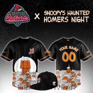 Memphis Redbirds Snoopy’s Haunted Homers Limited Jersey