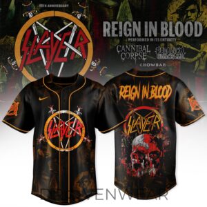 Reign in Blood 40th Anniversary 2026 Edition Jersey V2