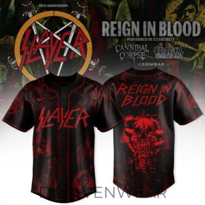 Reign in Blood 40th Anniversary 2026 Edition Jersey