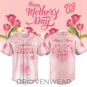 Washington Nationals Happy Mother’s Day 2026 Jersey Personalization Limited Edition + Selling Out Fast