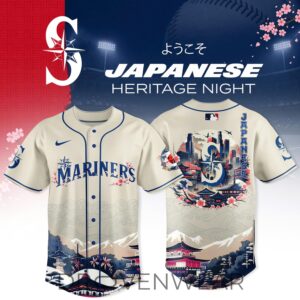Japanese Heritage Night x Seattle Mariners Mlb 2026 Edition Jersey