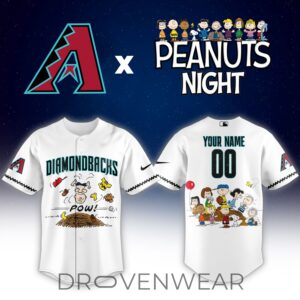 A.Diamondbacks Peanuts Night Limited Custom Jersey 1 ADiamondbacks Peanuts Night Limited Custom Jersey 2.jpg