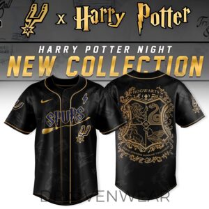 San Antonio Spurs x Harry Potter 25 Years of Magic Wizard Night Limited Edition Jersey