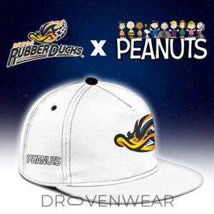 Akron RubberDucks Peanuts Night Special Edition Baseball Jersey Collectible 3.jpg