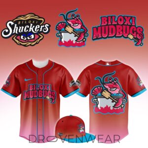Biloxi Shuckers x Biloxi Mudbugs 2026 Crossover Baseball Jersey Fan Gear