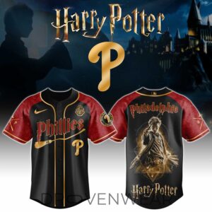 Philadelphia Phillies MLB x Harry Potter Night Heritage Baseball Jersey