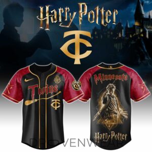 Minnesota Twins MLB x Harry Potter Night Heritage Baseball Jersey