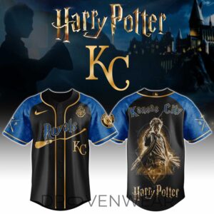 Kansas City Royals MLB x Harry Potter Night Heritage Baseball Jersey