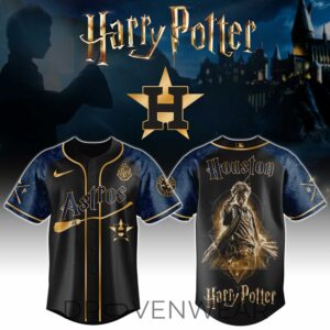 Houston Astros MLB x Harry Potter Night Heritage Baseball Jersey