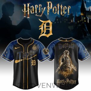 Detroit Tigers MLB x Harry Potter Night Heritage Baseball Jersey