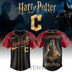 Cleveland Guardians MLB x Harry Potter Night Heritage Baseball Jersey