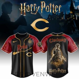 Cincinnati Reds MLB x Harry Potter Night Heritage Baseball Jersey
