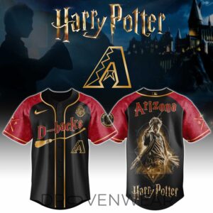 Arizona Diamondbacks MLB x Harry Potter Night Heritage Baseball Jersey