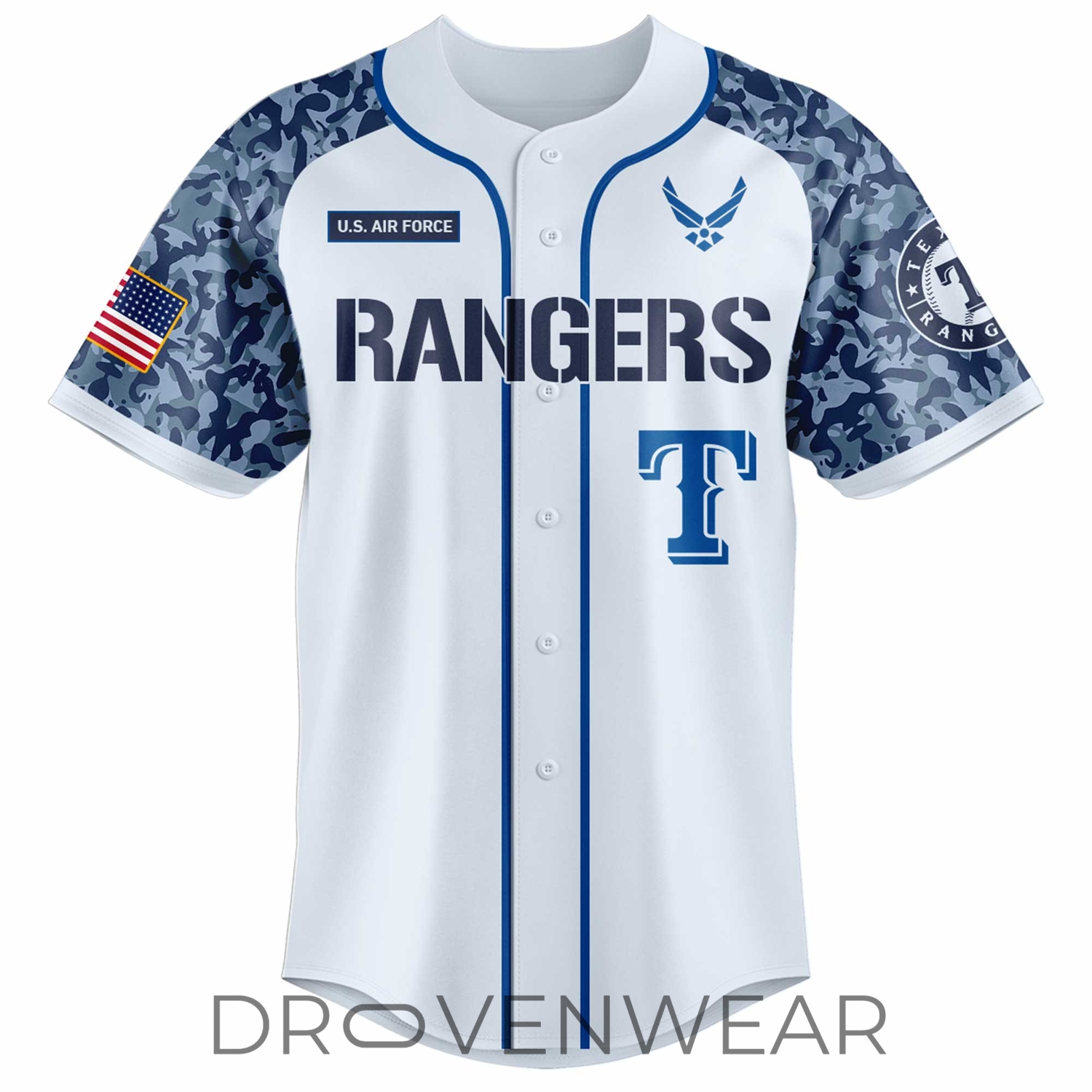 Texas Rangers x US Air Force 79th Anniversary Jersey Texas Rangers x US Air Force 79th Anniversary Jersey