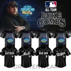 MLB All Teams X Luke Combs ”My Kinda Saturday Night Tour 2026” Limited Edition Signature – Jersey 1